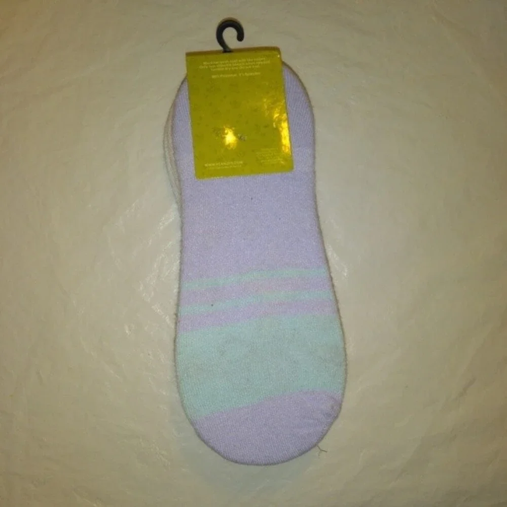 Peanuts 5 pairs of Easter Print Liner socks NWT